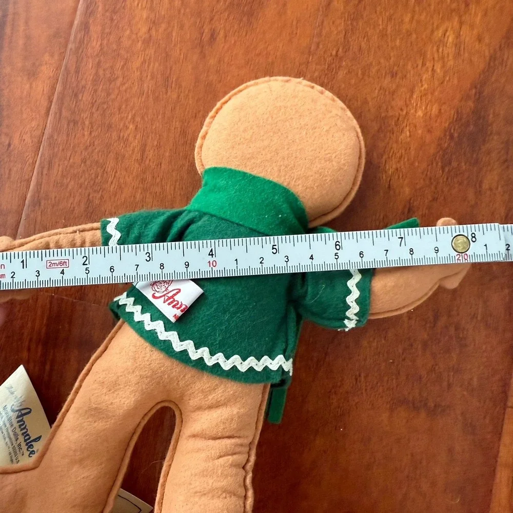 Annalee Christmas Gingerbread 9 inch Man Boy 1992 Poseable Figure USA Made Clean